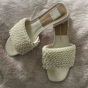 Dolce Vita bridal slides
